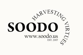 Soodo logo reads Harvesting Virtues